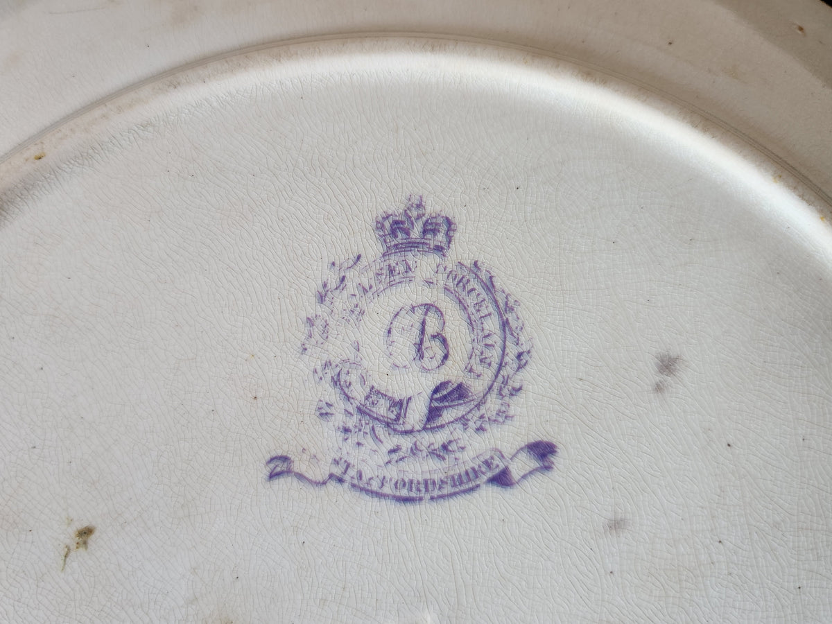 Antiguo Staffordshire de 1800, Clementson Brothers CHUSAN Lavanda