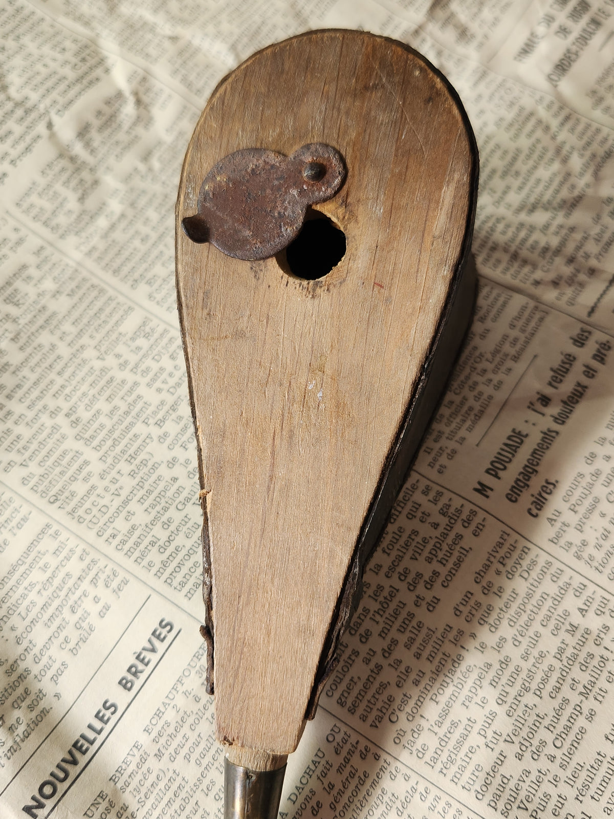Antique 19th Century French Insect Powder Small Bellows
