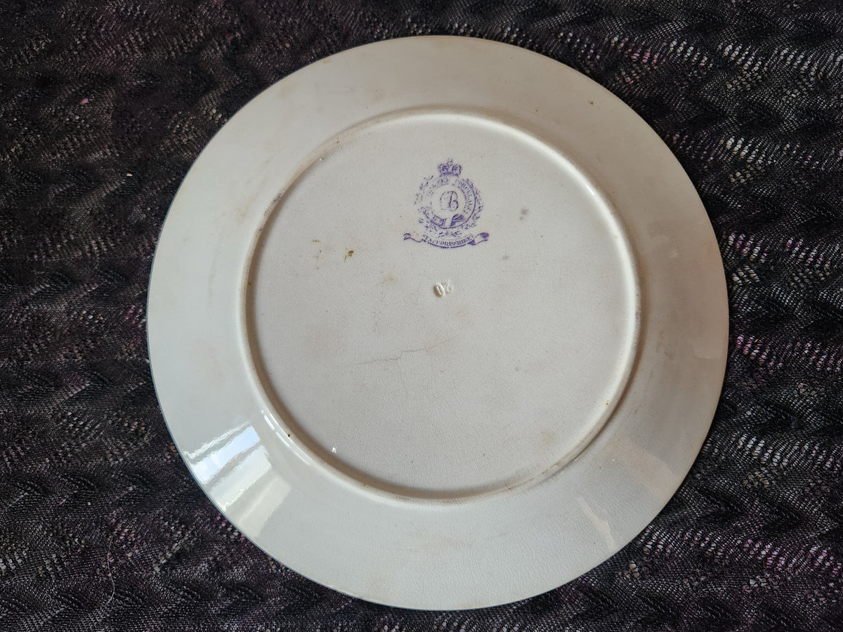 Antiguo Staffordshire de 1800, Clementson Brothers CHUSAN Lavanda