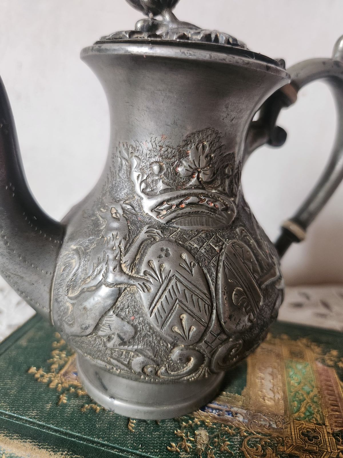 Théière ancienne du XIXe siècle par George Travis Sheffield
