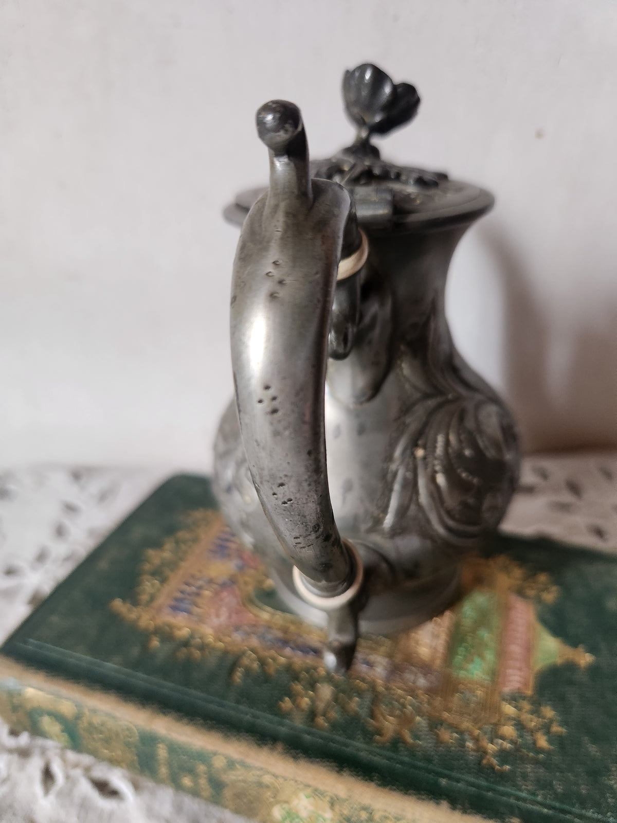 Théière ancienne du XIXe siècle par George Travis Sheffield