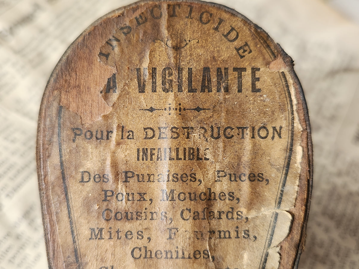 Antique 19th Century French Insect Powder Small Bellows