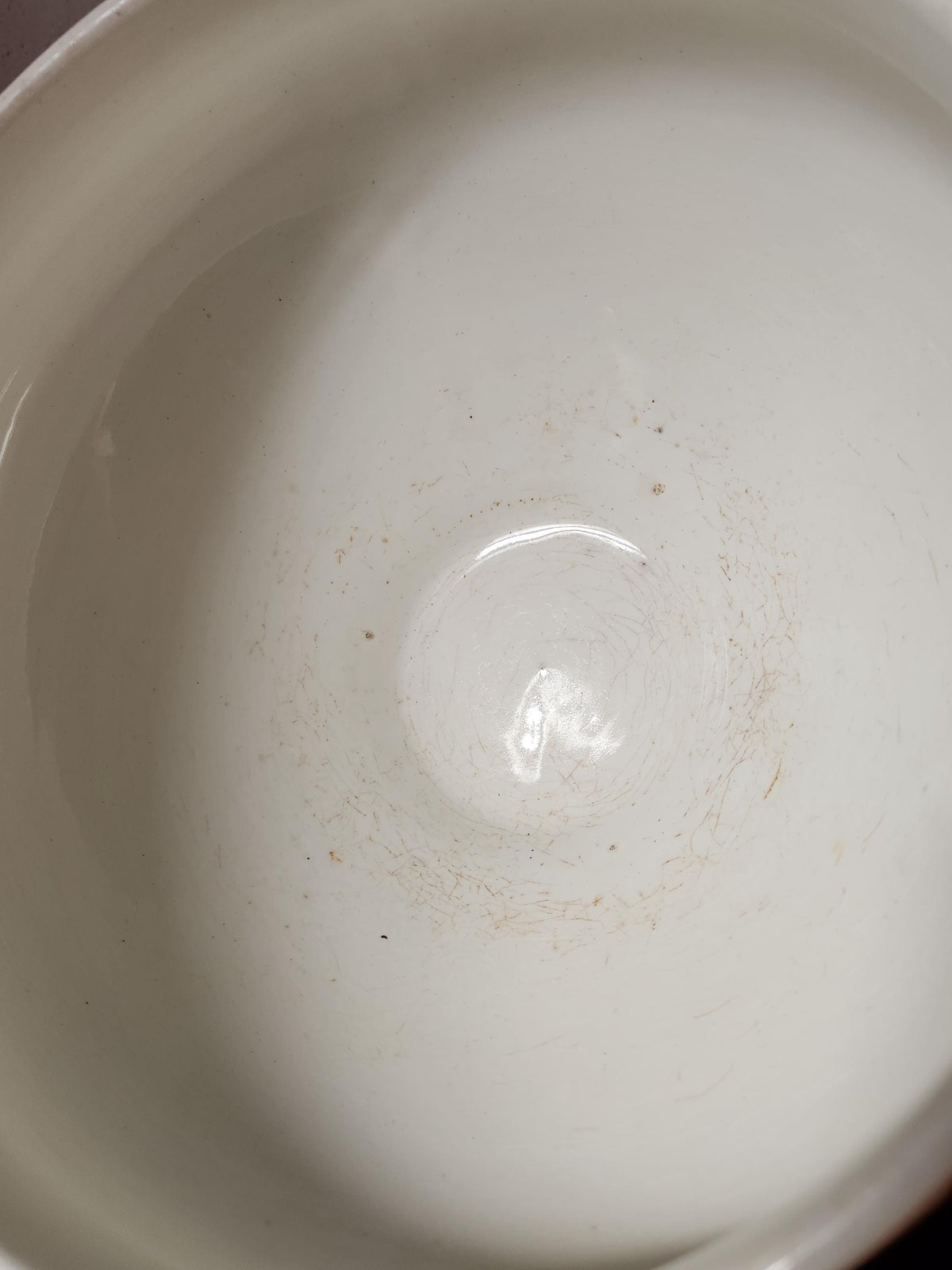 Antique Ironstone Tureen: Petrus Regout Red Marines Series