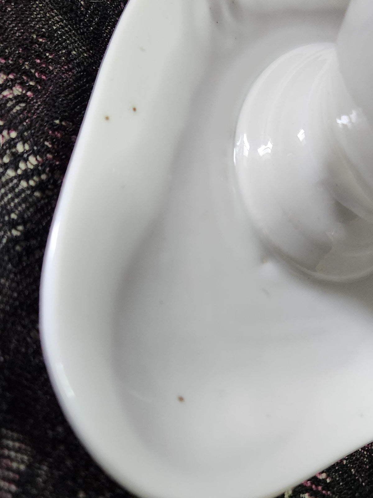 Antique Leon Sazerat Limoges Porcelain Sauce Boat