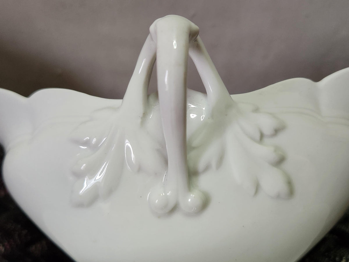 Antique Leon Sazerat Limoges Porcelain Sauce Boat