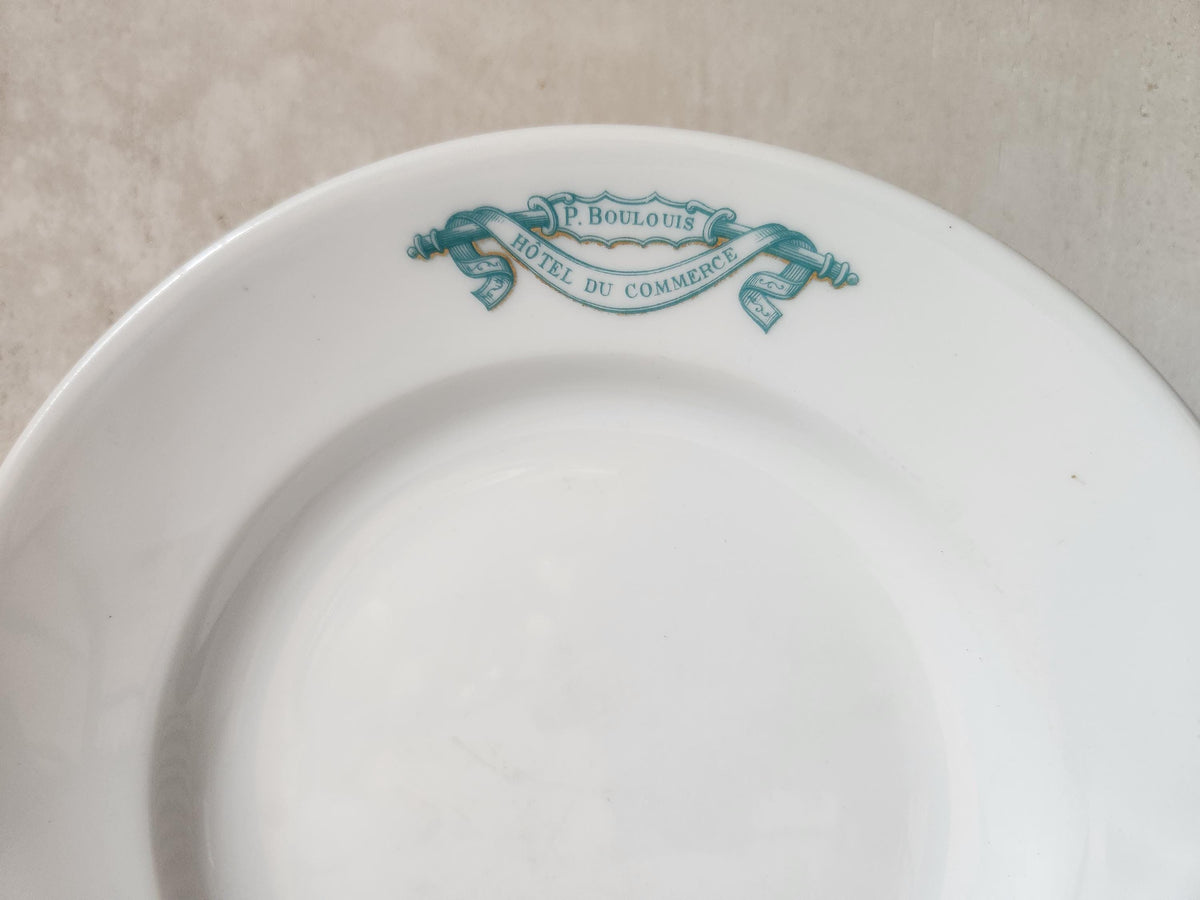 Vintage French UC Hollow Plates Restaurant Pyroblan