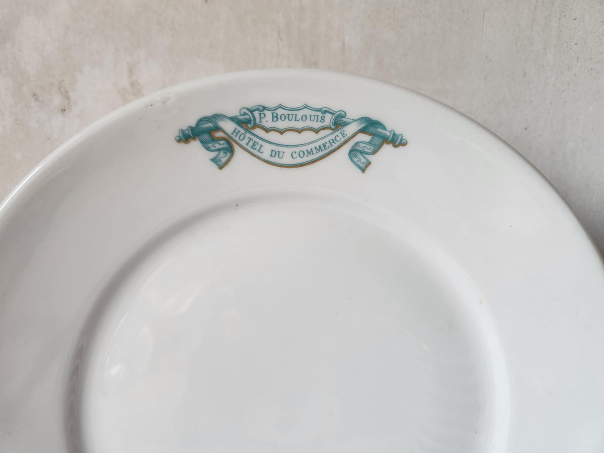 Vintage French UC Dinner Plates Restaurant Pyroblan