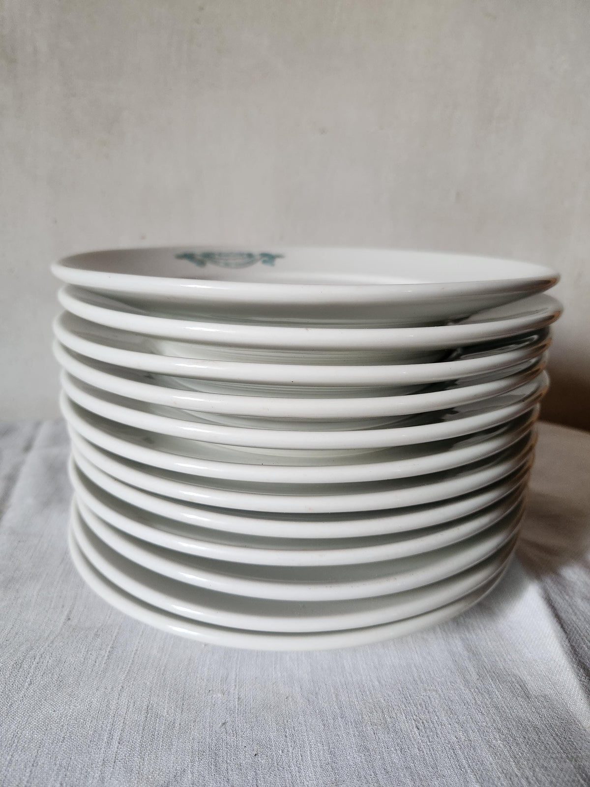 Vintage French UC Dinner Plates Restaurant Pyroblan