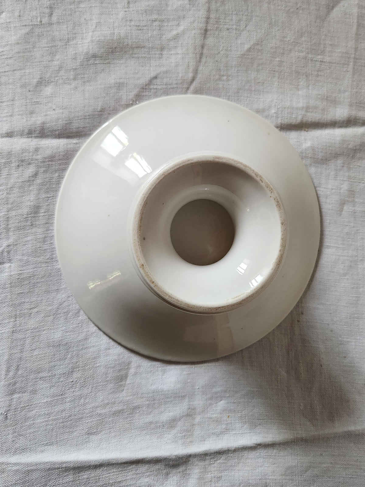 Vintage French Porcelain Fruit Bowl Limoges 'Hotel du Commerce - P.Boulouis'